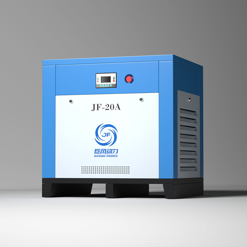 Endüstriyel boyama için 15KW tek aşamalı doğrudan tahrik hava kompresörü 20HP sabit hız