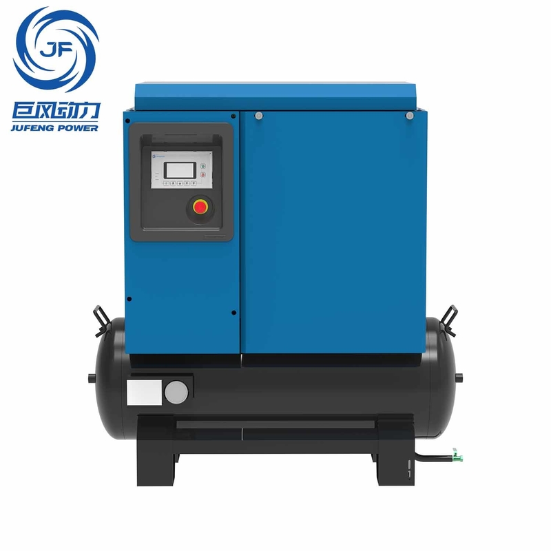 8-16bar 10hp 220v çıkarılabilir tek fazlı kalıcı mıknatıs vislu hava kompresörü 490-980 L/dakikada sıfırlama