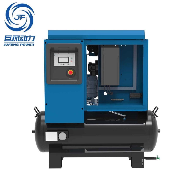 8-16bar 10hp 220v çıkarılabilir tek fazlı kalıcı mıknatıs vislu hava kompresörü 490-980 L/dakikada sıfırlama