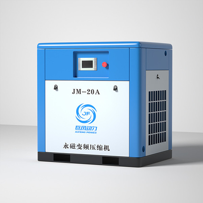 20HP vida tipi endüstriyel kalıcı manyetik VSD hava kompresörü 15kw hava soğutucu